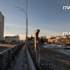 Demolition of the workshop on Shuliavka