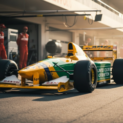 Schumacher's car Benetton B192