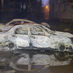 Night drone attack in Dnipro