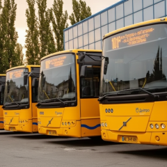 Автобуси в Дніпрі замість електротранспорту