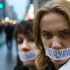 Журналист за защитой прав человека