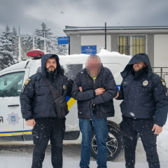 Detention of the suspect in Boryslav