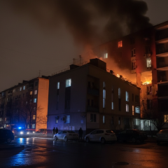 Attack on Kyiv, victims and destruction
