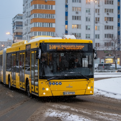 Електротранспорт не курсує в Києві