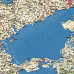 Российские корабли в Азовском море