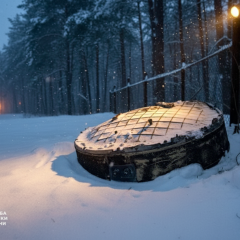Fragments of the missile in Lviv region