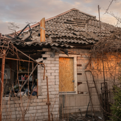 Удар по Запорожской области