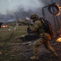Російські війська біля Хотіня