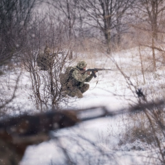 Military personnel receive payments for December