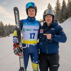 Ukrainian athletes with medals