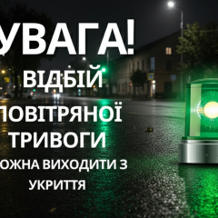 Воздушная тревога в Киеве