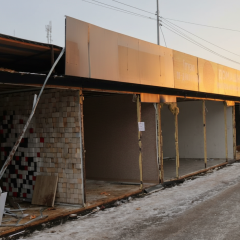 Очищення Харківського шосе в Києві