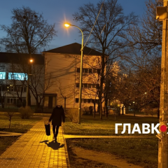 Уличные фонари отключены в Киеве