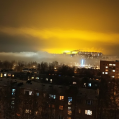 Пожежа на хімічному заводі у Підмосков'ї