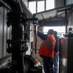 Kyiv restoring heating in 32 buildings