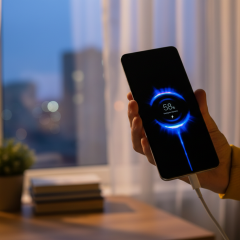 Вимірювання температури для зарядки смартфону