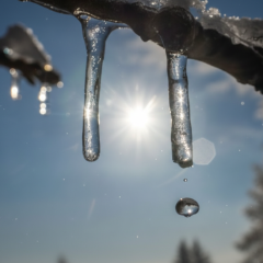 Weather after frost in Ukraine