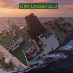 Американский танкер в Карибском море