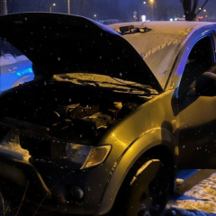Автомобіль вогнем: диверсія у Києві