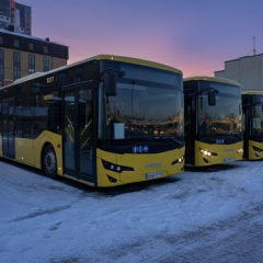 Нові автобуси Isuzu для Києва