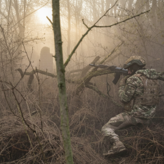 Combat clashes and destruction of equipment at the frontline