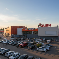 Гипермаркет Auchan в ТРЦ 