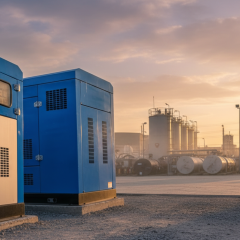 Mobile generators for communities