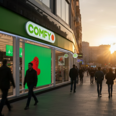 Киевстар покупает долю в сети Comfy