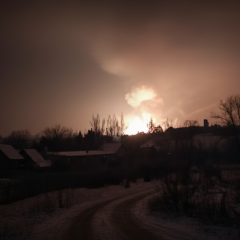 Attack on oil base in Penza