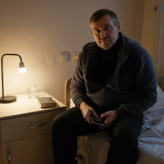 Алексей Михайличенко избил сантехника на улице Мазепы