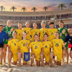 Ukraine national team at the Beach Soccer World Cup