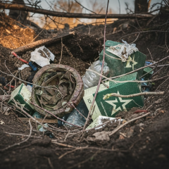 Expenses for the burial of occupiers in rubles