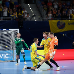 Сборная Украины по футзалу разгромила Литву на Євро-2026