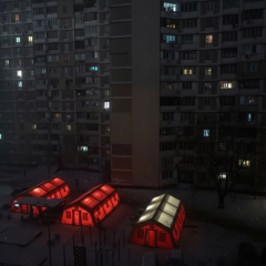 Kyiv after the energy system attack