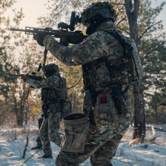 Combat actions and airstrikes during the war