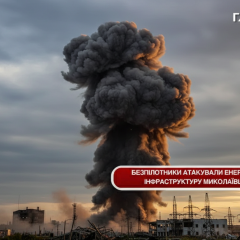 Атака дронів на південну Україну