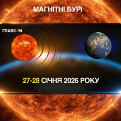 Магнітна буря накриє Україну 28 січня