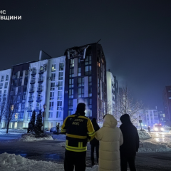 Нічна атака на Київщину