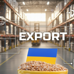 График падения украинского экспорта в 2025 году