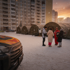 Houses without heating in Kyiv