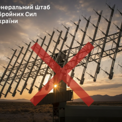 Радіолокаційна станція та знищені літаки