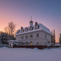 Church complex in Brovary