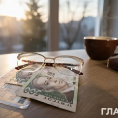 Chart of pension payments increase in Ukraine