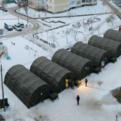 Київ після обстрілів: Троєщина без опалення