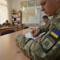Знаки 'Розыск' и 'ТЦК' на статусе