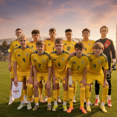 Ukraine U-16 national team in Turkey