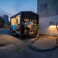 Mini-boiler rooms in Kyiv: chimney height