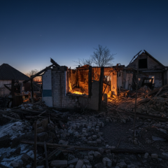 Руйнування після атаки на Дніпропетровщину