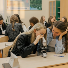 Image of support for students and teachers in Kyiv schools