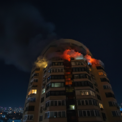 Разрушенные здания в Киеве и Сумах